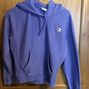 purple champion never worn sweatshirt
